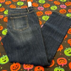 Liz Claiborne classic fit straight leg jeans